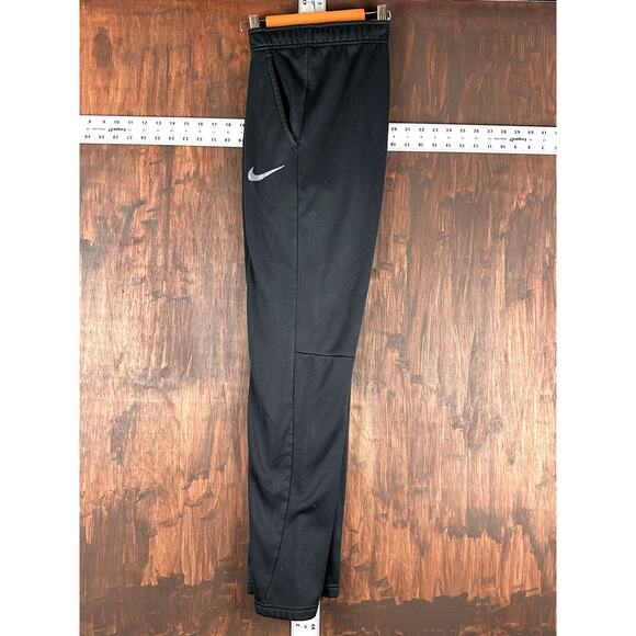 Nike Dri Fit Fleece Lined Sweat Pants Black Mens Small Activewear Athleisure EUC - Picture 1 of 8